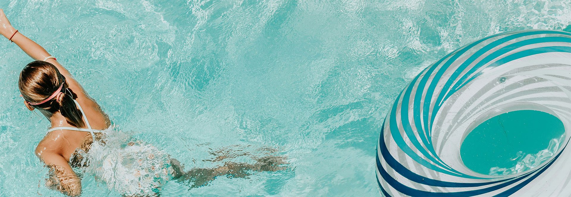 One of the residential pools where H.G Swim Academy lessons take place
