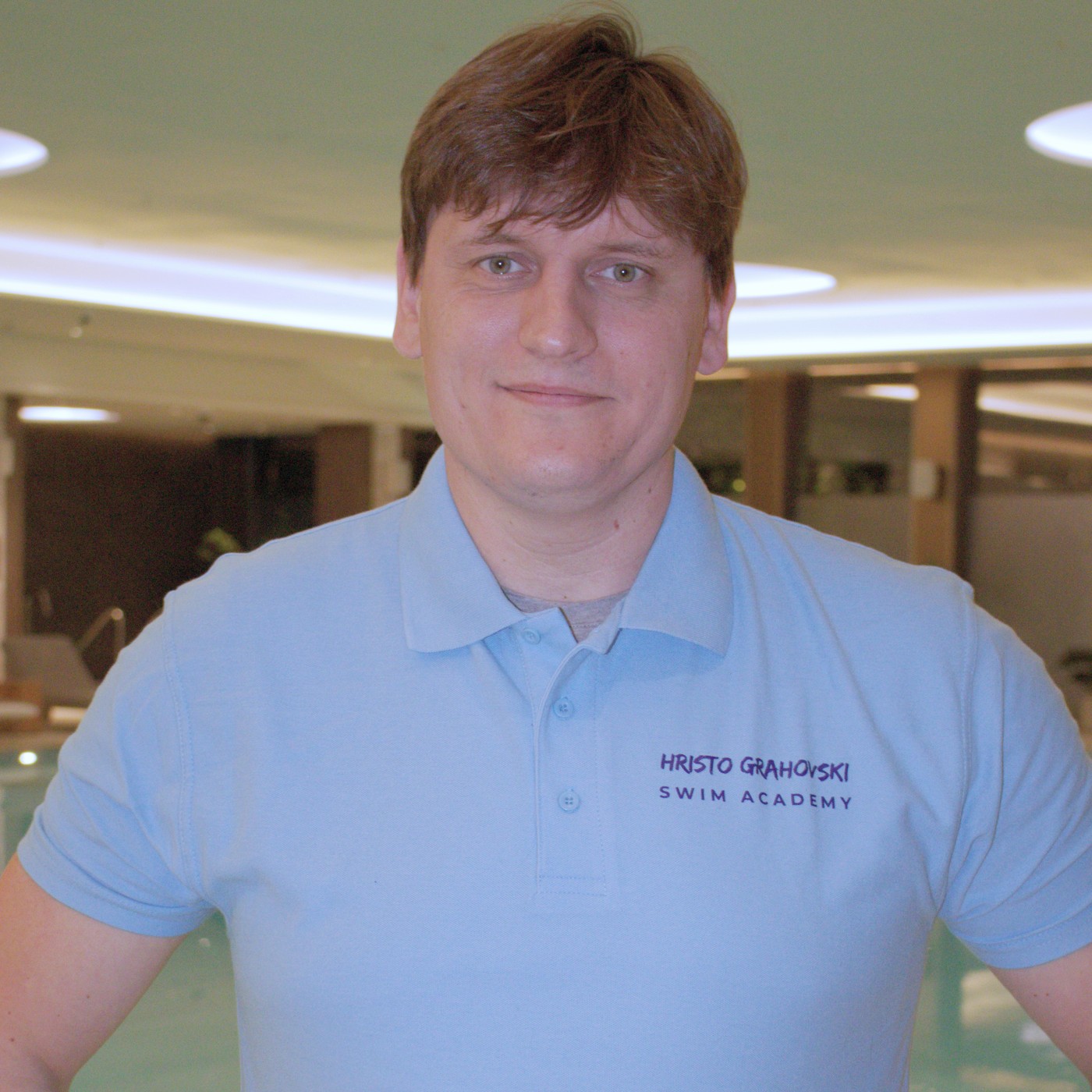 Hristo Grahovski, founder of H.G Swim Academy